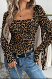 Leopard Slim Long Sleeve