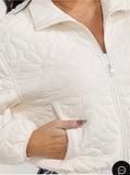 Cream Floral Jacket