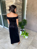 Black Velvet Dress