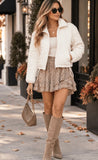 Cream Floral Jacket