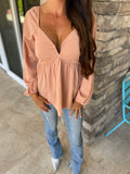 Taupe Sweetheart Top