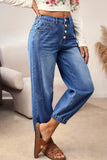 Loose Fit 4 Button Jeans