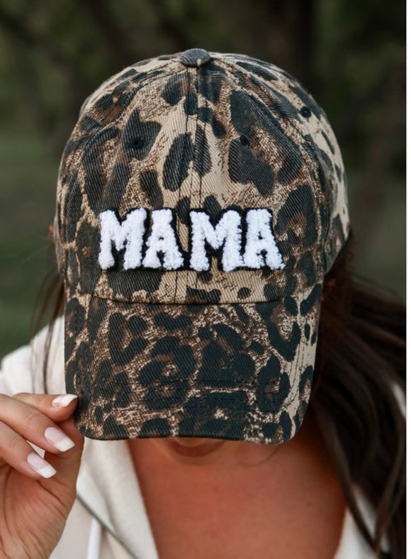 Leopard Mama Hat