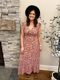 Mauve Leopard Dress