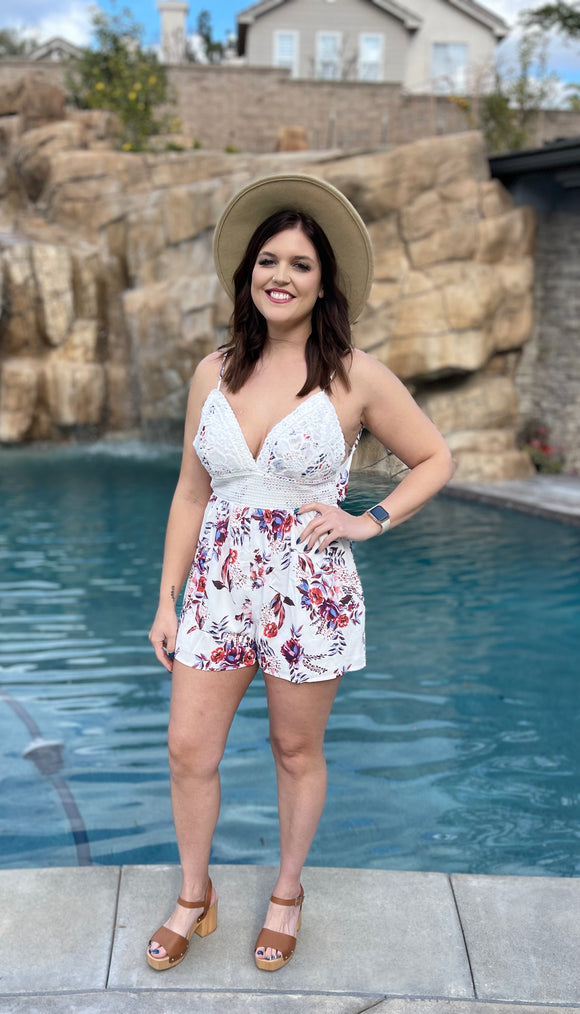 Floral Romper